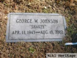 George W "shakey" Johnson