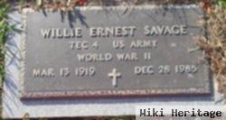 Willie Ernest Savage