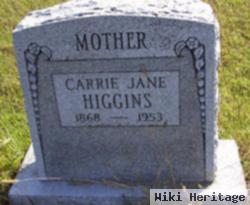 Caroline Jane "carrie" Armstrong Higgins