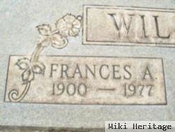 Frances A. Harger Wilson