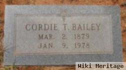 Cordie Thaxton Bailey