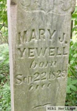 Mary J Yewell