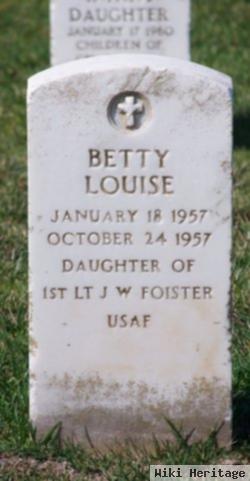 Betty Louise Foister