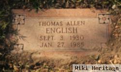 Thomas Allen English