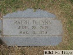 Ralph D Lynn