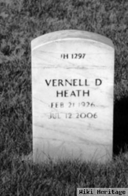 Vernell D Heath