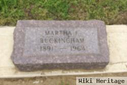 Martha F. Buckingham