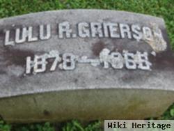 Euela "lulu" Riggs Grierson