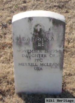 Barbara Lee Mclean