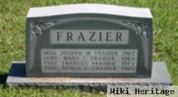 Joseph M Frazier