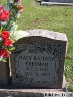 Mary Kathryn Freeman