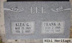 Frank A Lee