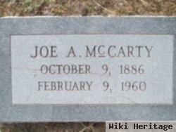 Joseph Alexander "joe" Mccarty, Jr