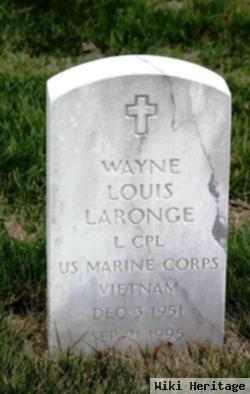 Wayne Louis "louie" Laronge