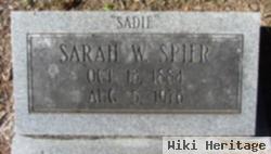 Sarah W. Spier