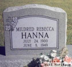 Mildred Rebecca Kirby Hanna