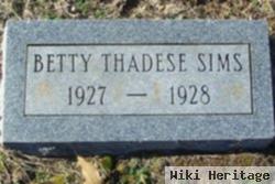 Betty Thadese Sims