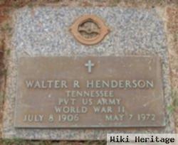 Walter R. Henderson