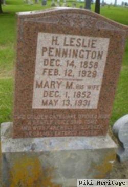 H. Leslie Pennington