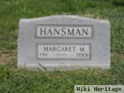 Margaret M Hansman