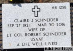 Claire J Cotter Schneider