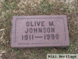 Olive M Johnson