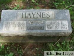 John E Haynes