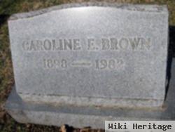 Caroline E Brown