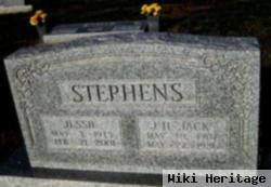 J H "jack" Stephens