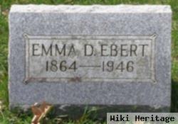 Emma D Ebert