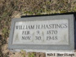 William H Hastings