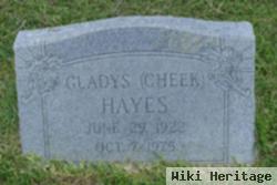 Gladys Cheek Hayes