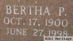 Bertha P. Kuck Hoffman