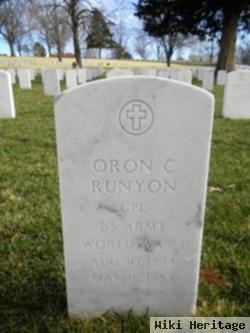 Oron C Runyon