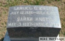 Sarah Gates Knott