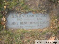 Elaine Henderson Loucks