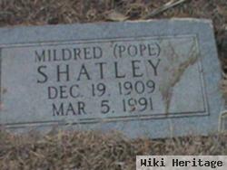 Mildred Eugenia Pope Shatley