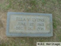 Ella V. Sikes Lyons