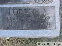 Lorene F Napier