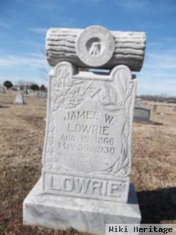 James W Lowrie