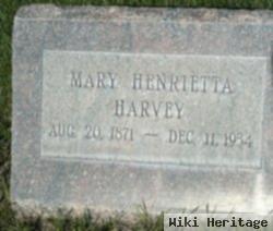 Mary Henrietta Harvey