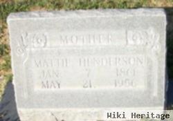 Mattie Sharp Henderson