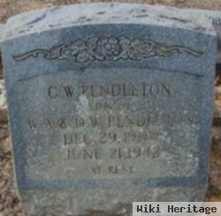 C W Pendleton