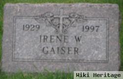 Irene W Gaiser