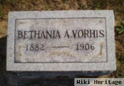 Bethania Ann "bethany" Vorhis