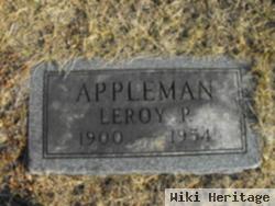 Leroy P Appleman