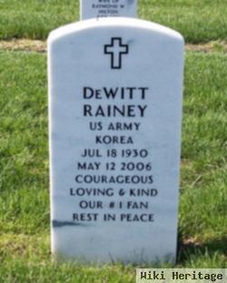 Dewitt Rainey