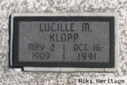 Lucille M. Klopp