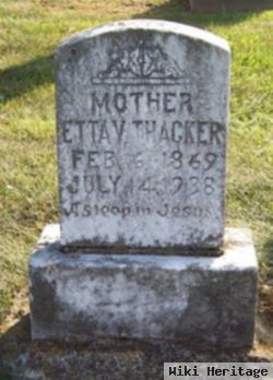 Etta V. Thacker