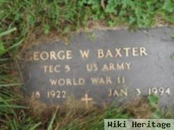 George W Baxter